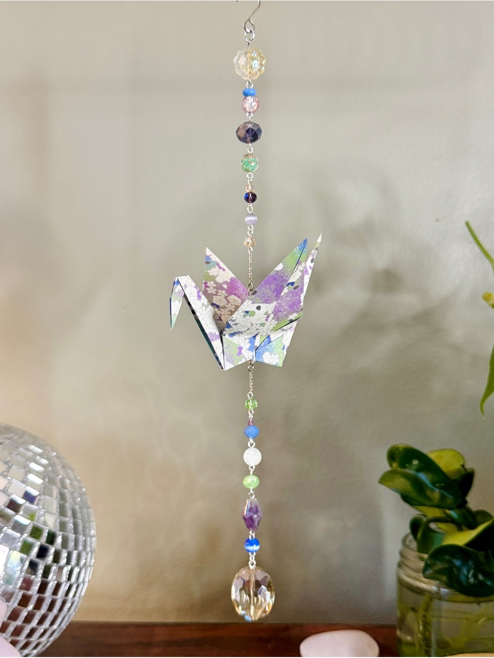 Origami Ornament #2595 - Large Paper Crane